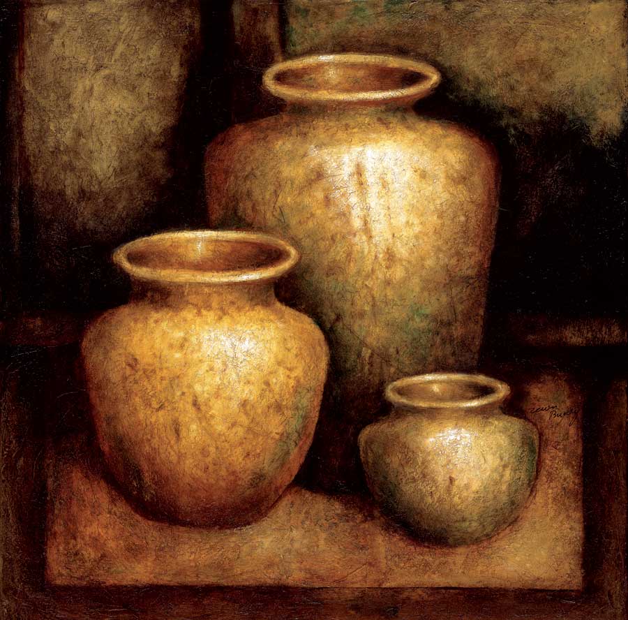 Ancient Treasures by artist  Zenon Burdy