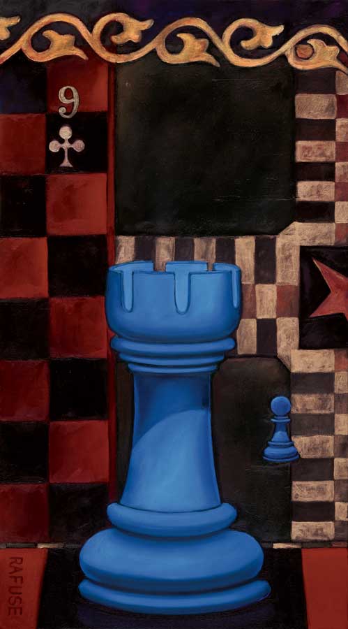 Game Piece - Rook by artist  Will Rafuse