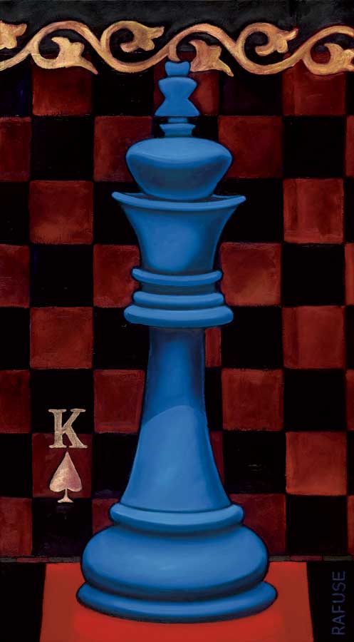 Game Piece - King by artist  Will Rafuse