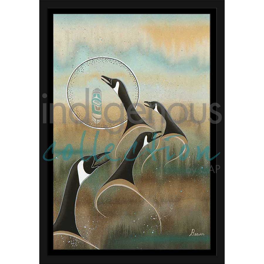 Twilight Prelude by artist Rick Beaver - Ojibway. Indigenous Collection