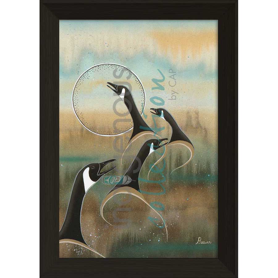 Twilight Prelude by artist Rick Beaver - Ojibway. Indigenous Collection