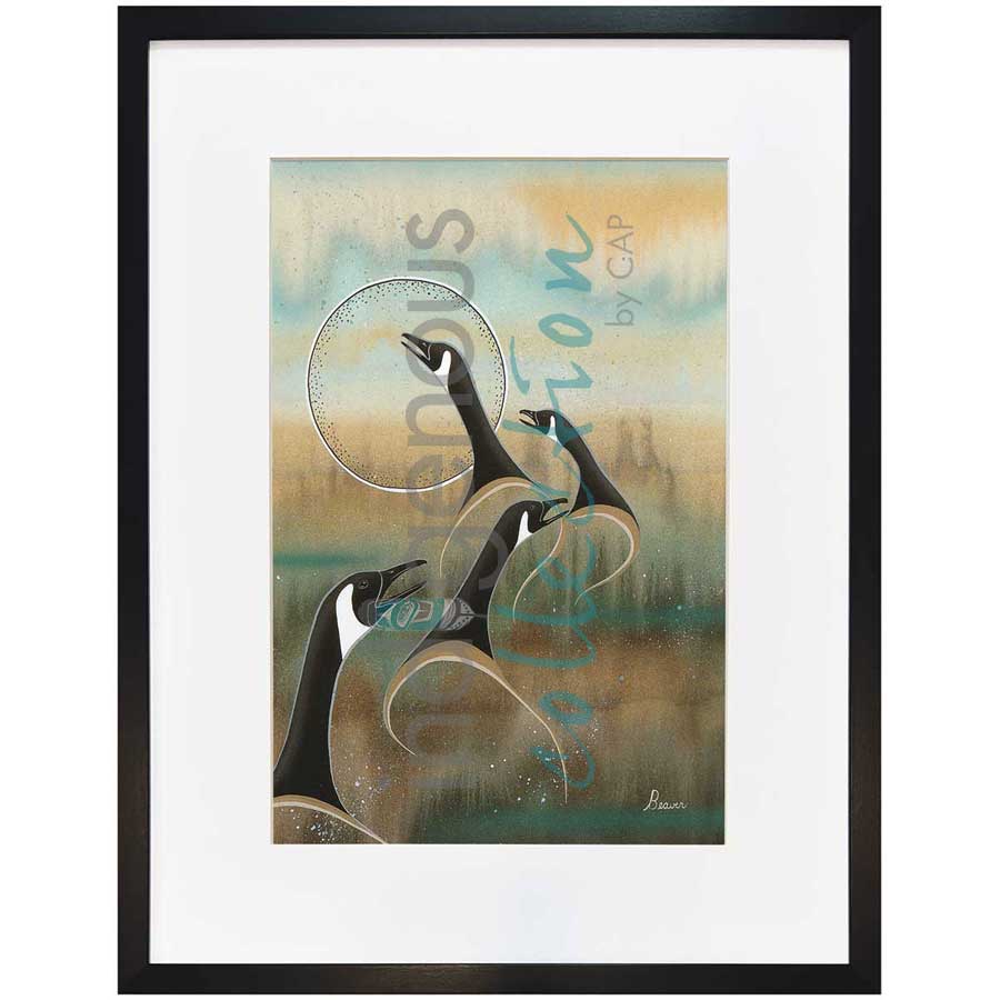 Twilight Prelude by artist Rick Beaver - Ojibway. Indigenous Collection