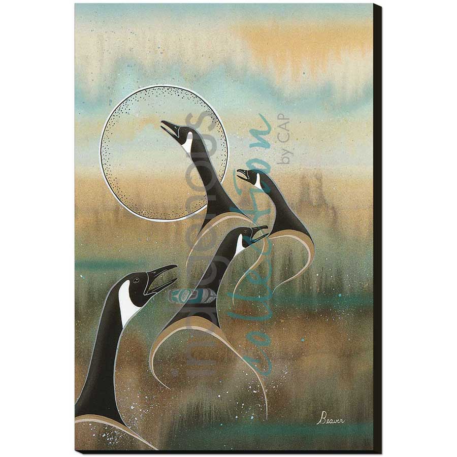 Twilight Prelude by artist Rick Beaver - Ojibway. Indigenous Collection