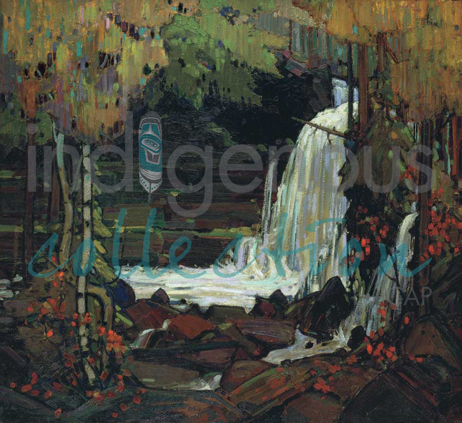 Woodland Waterfall by artist Tom Thomson