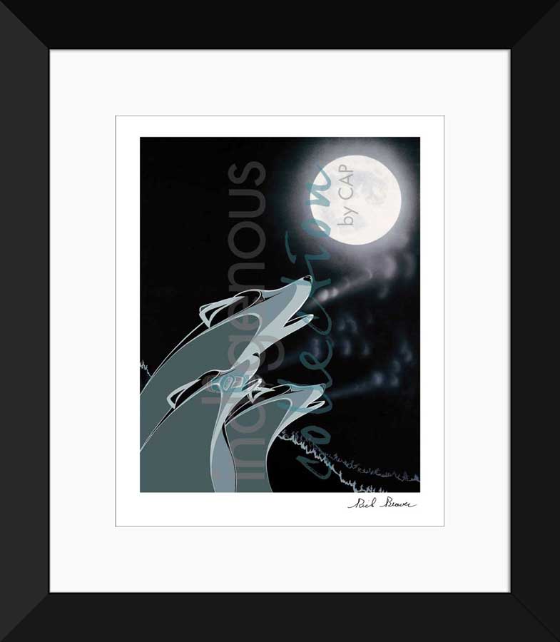 Blue Howl Limited Edition. Indigenous Collection