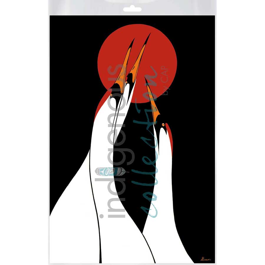 Sun Echoes by artist Rick Beaver - Ojibway. Indigenous Collection
