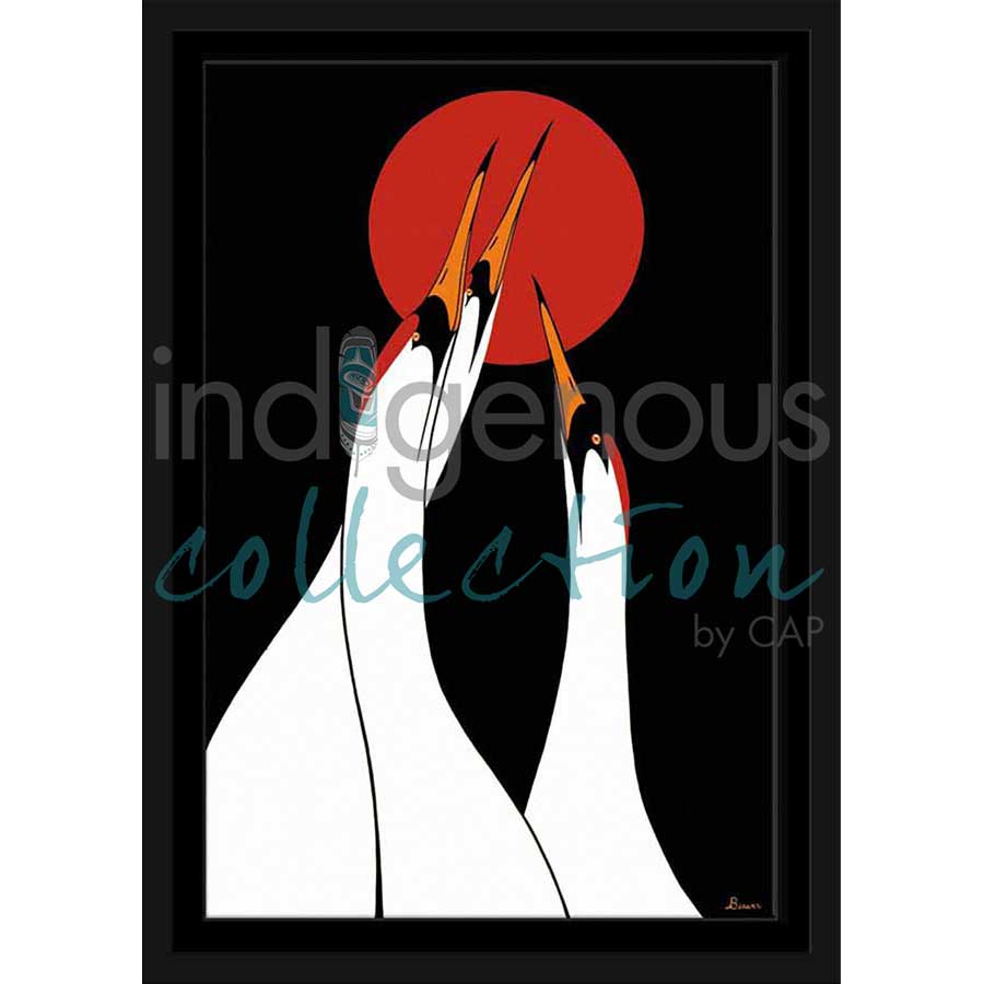 Sun Echoes by artist Rick Beaver - Ojibway. Indigenous Collection