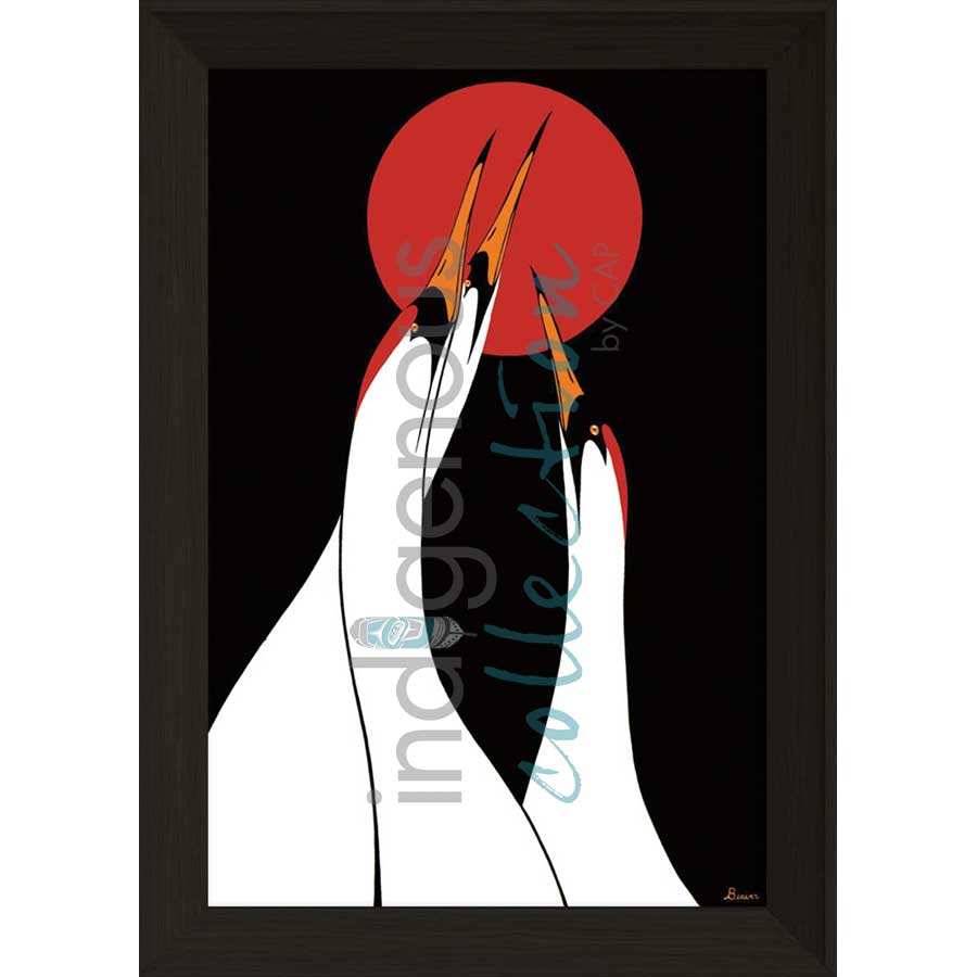 Sun Echoes by artist Rick Beaver - Ojibway. Indigenous Collection