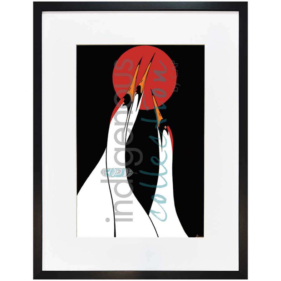 Sun Echoes by artist Rick Beaver - Ojibway. Indigenous Collection