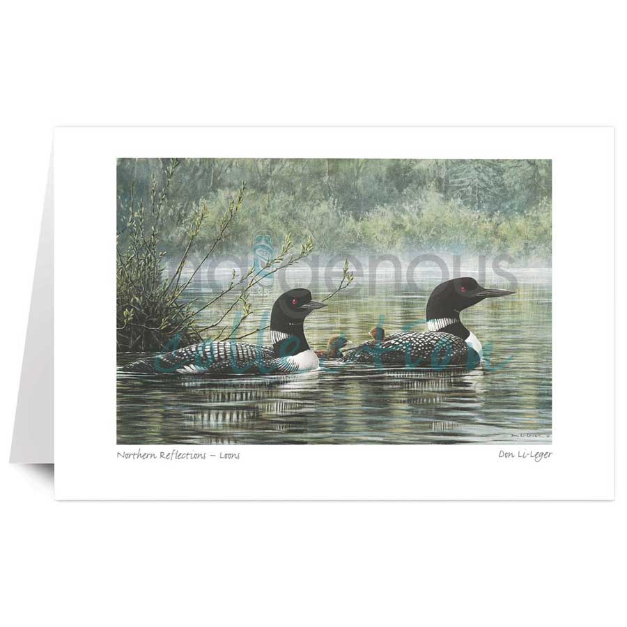 Northern Reflections by artist Don Li-Leger