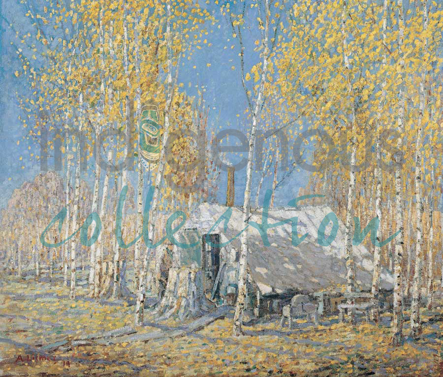 The Guide‚Äôs Home Algonquin by artist Arthur Lismer