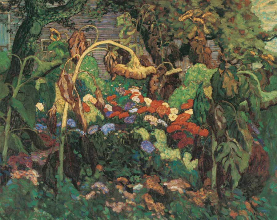 Tangled Garden Poster by Group of Seven artist J.E.H. MacDonald