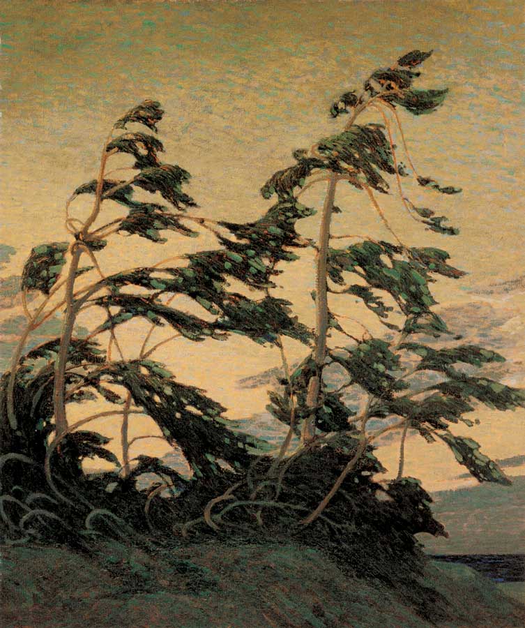 Pine Island, Georgian Bay Poster by Group of Seven artist Tom Thomson