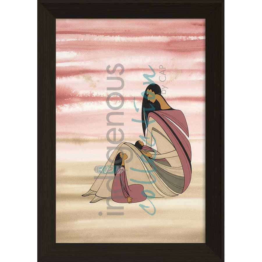 A Mother's Love by artist Maxine Noel - Santee Oglala Sioux. Indigenous Collection