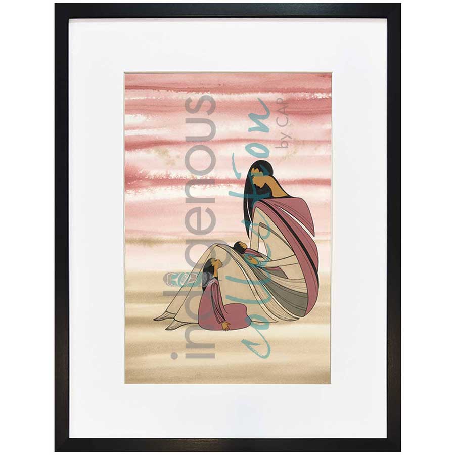 A Mother's Love by artist Maxine Noel - Santee Oglala Sioux. Indigenous Collection