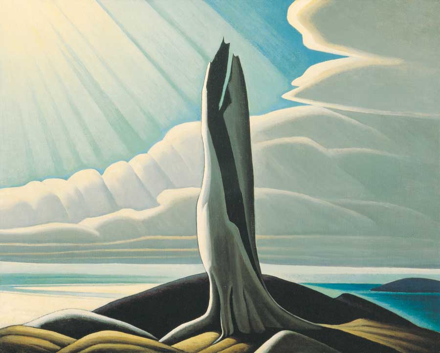 North Shore, Lake Superior Poster by Group of Seven artist Lawren S. Harris