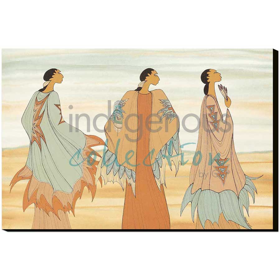 Going To The Dance by artist Maxine Noel - Santee Oglala Sioux. Indigenous Collection