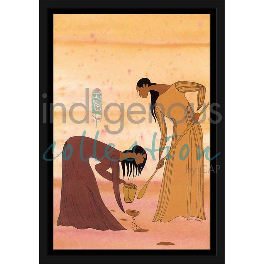 Working Together by artist Maxine Noel - Santee Oglala Sioux. Indigenous Collection