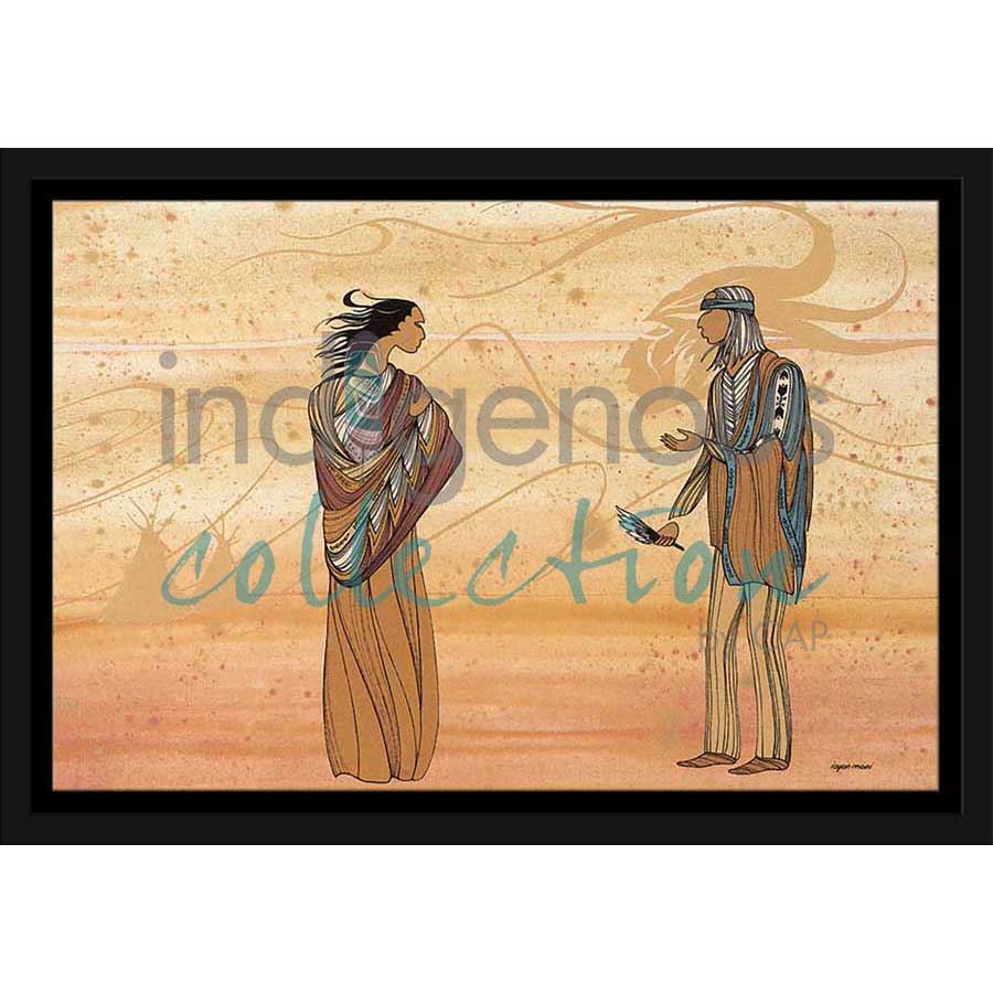 Ancestral Guidance by artist Maxine Noel - Santee Oglala Sioux. Indigenous Collection