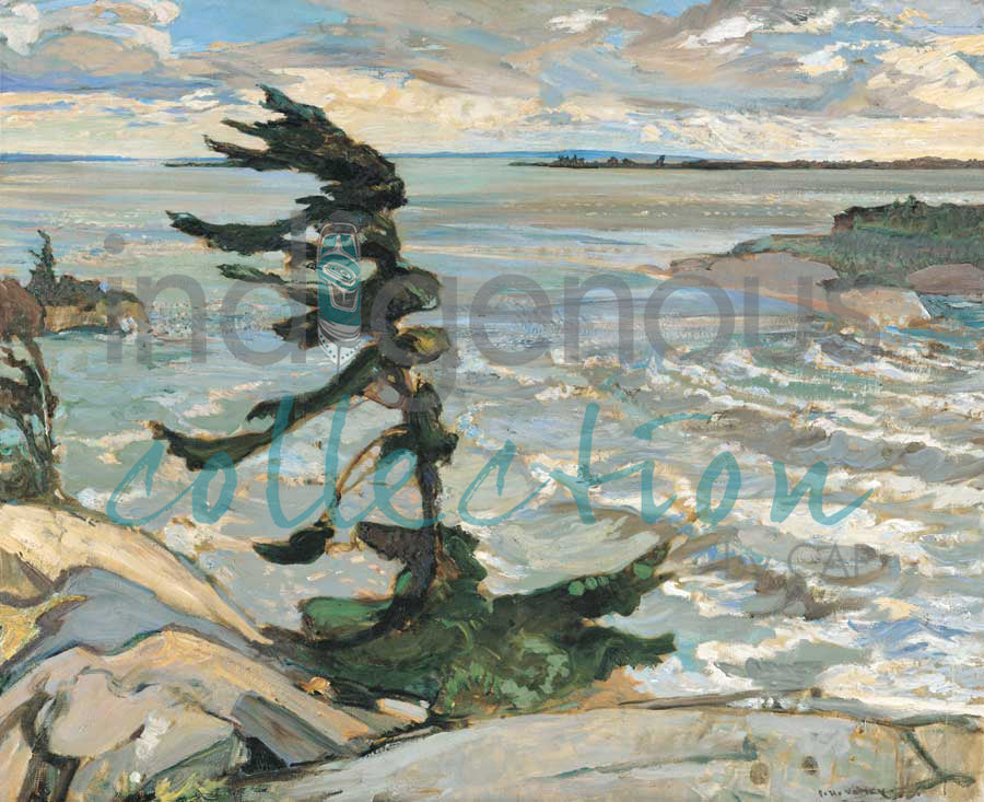 Stormy Weather, Georgian Bay by artist Fred H. Varley