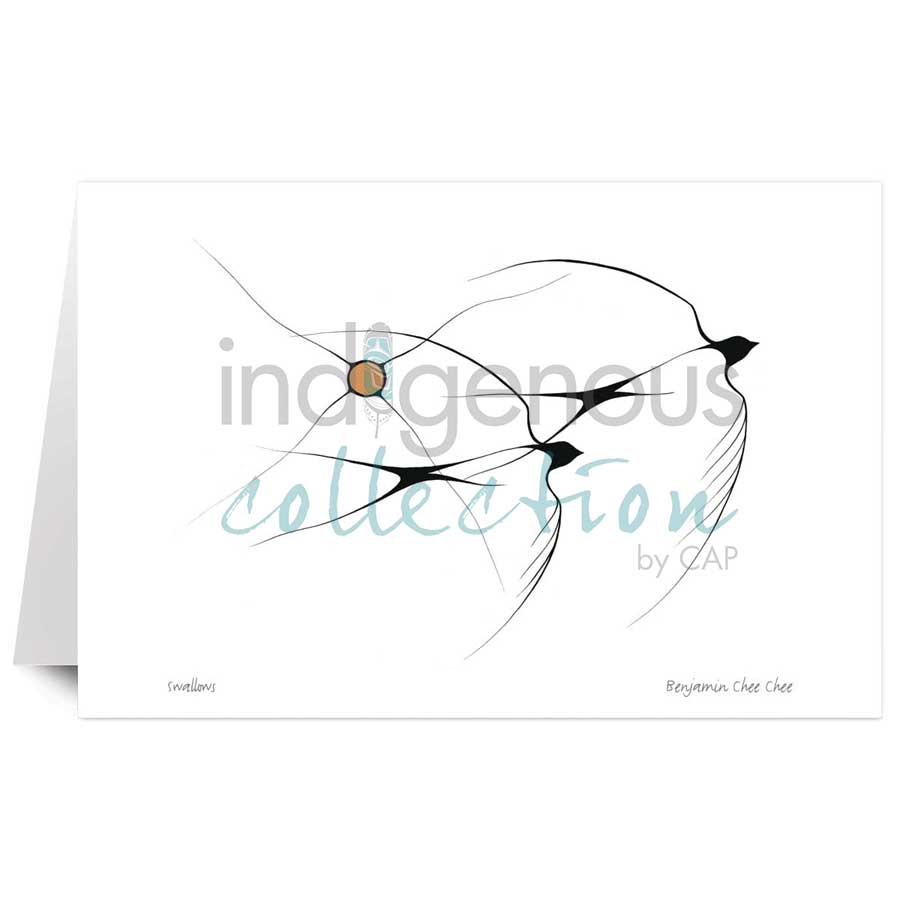 Swallows by artist Benjamin Chee Chee