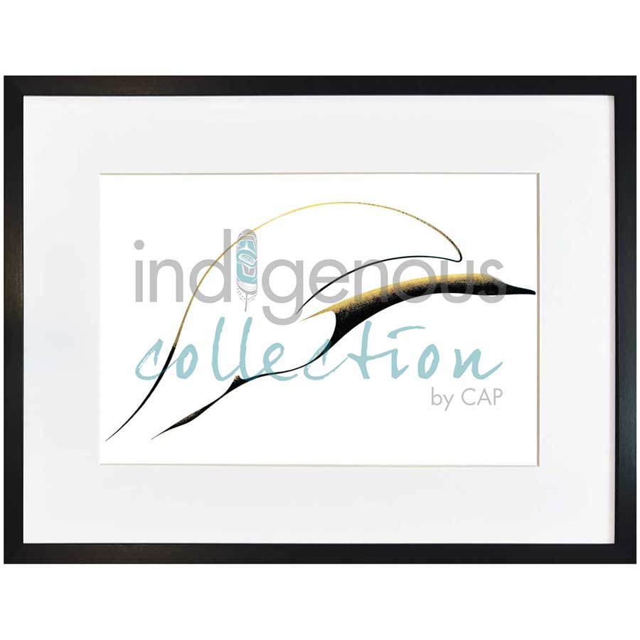 Sunbird by artist Benjamin Chee Chee - Ojibway. Indigenous Collection