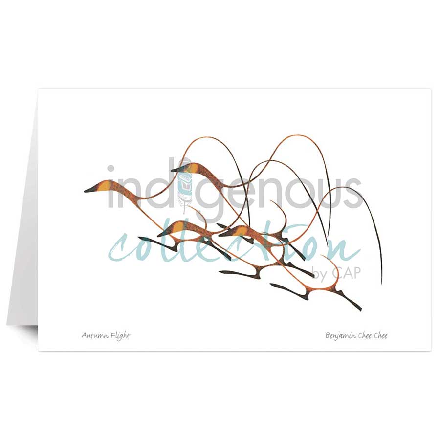 Autumn Flight by artist Benjamin Chee Chee