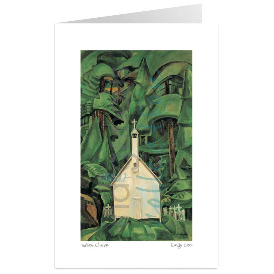 Indian Church by artist Emily Carr
