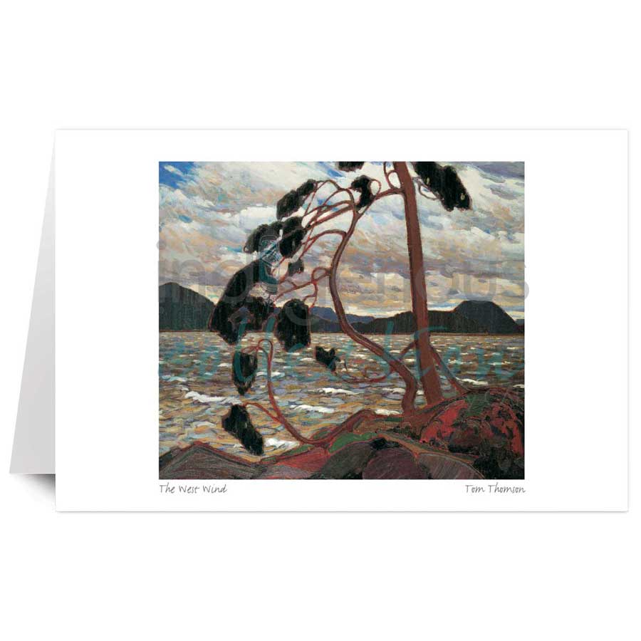 The West Wind by artist Tom Thomson
