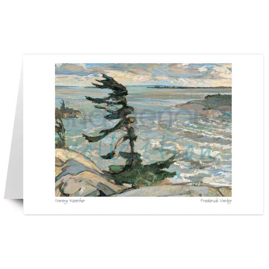 Stormy Weather-G. Bay by artist F.H. Varley