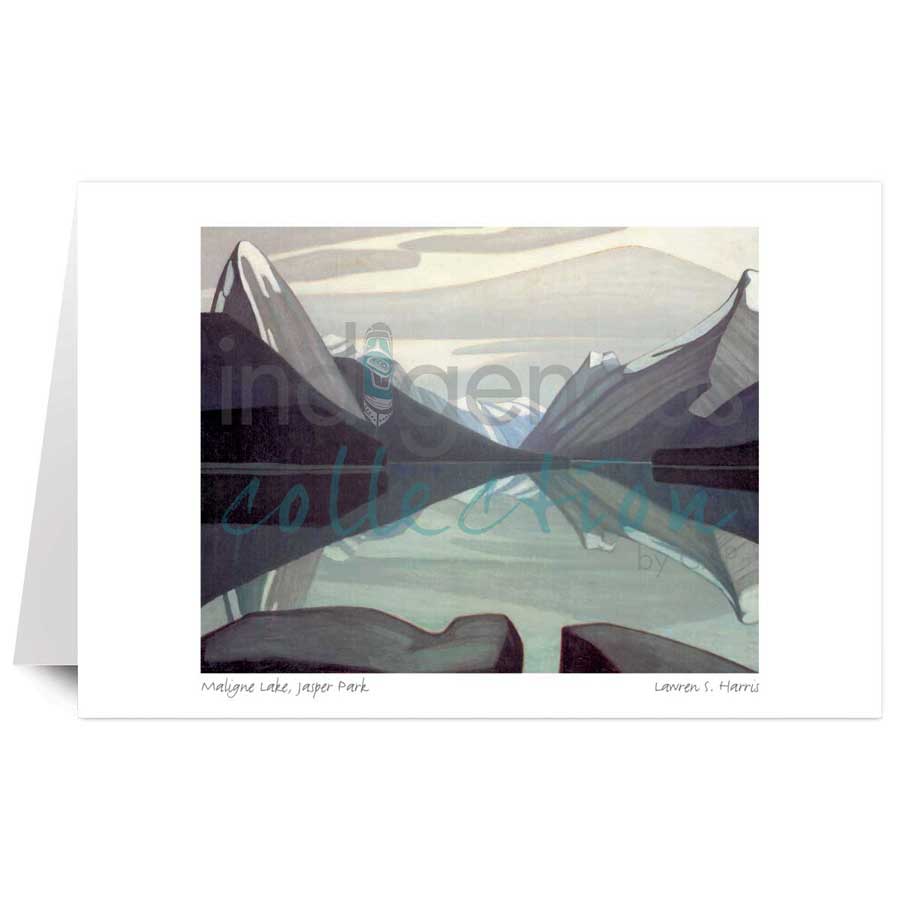 Maligne Lake/Jasper Prk by artist Lawren S. Harris