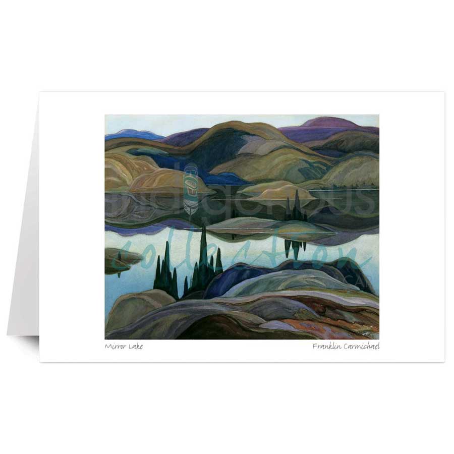 Mirror Lake by artist F. Carmichael