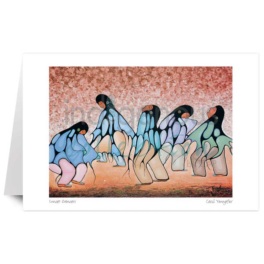 Sunset Dancers by artist Cecil Youngfox