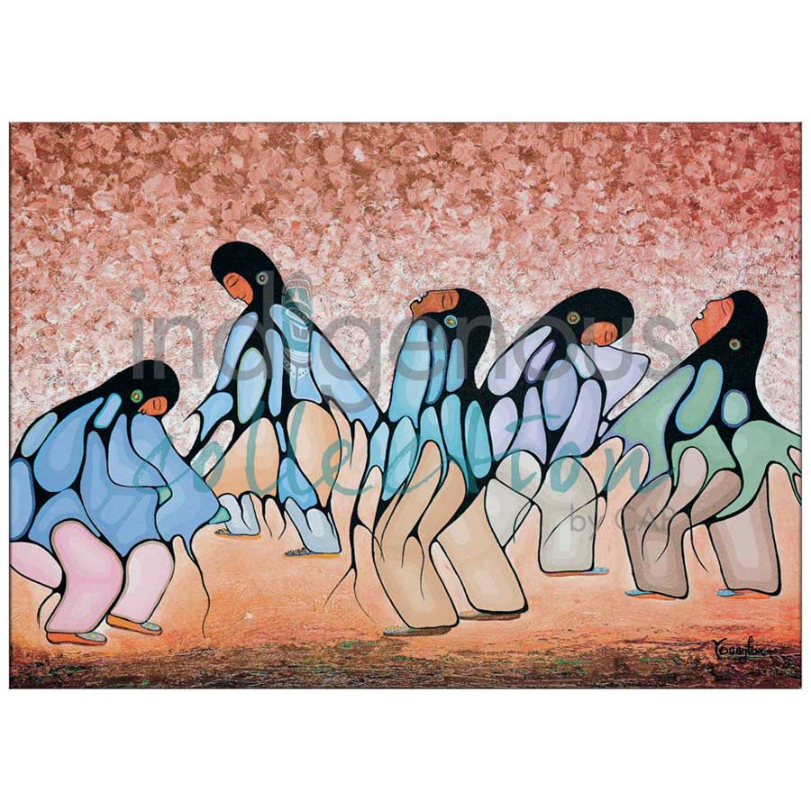 Sunset Dancers Canvas Prints