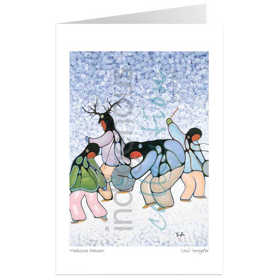 Medicine Dancers by artist Cecil Youngfox