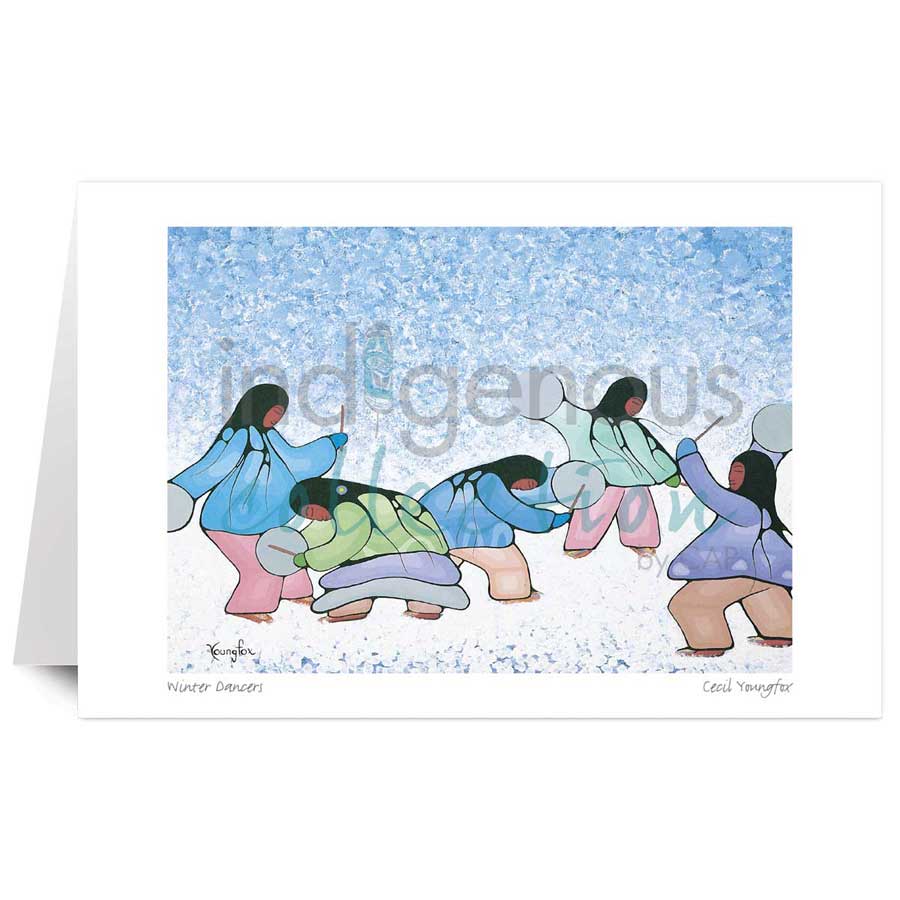 Winter Dancers by artist Cecil Youngfox