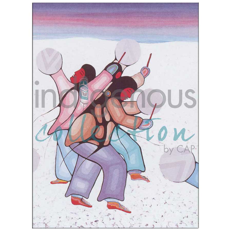 Snow Singers Canvas Prints