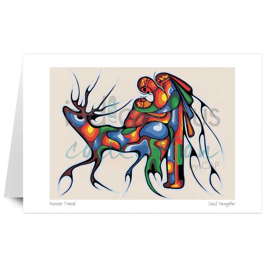 Winter Travel by artist Cecil Youngfox