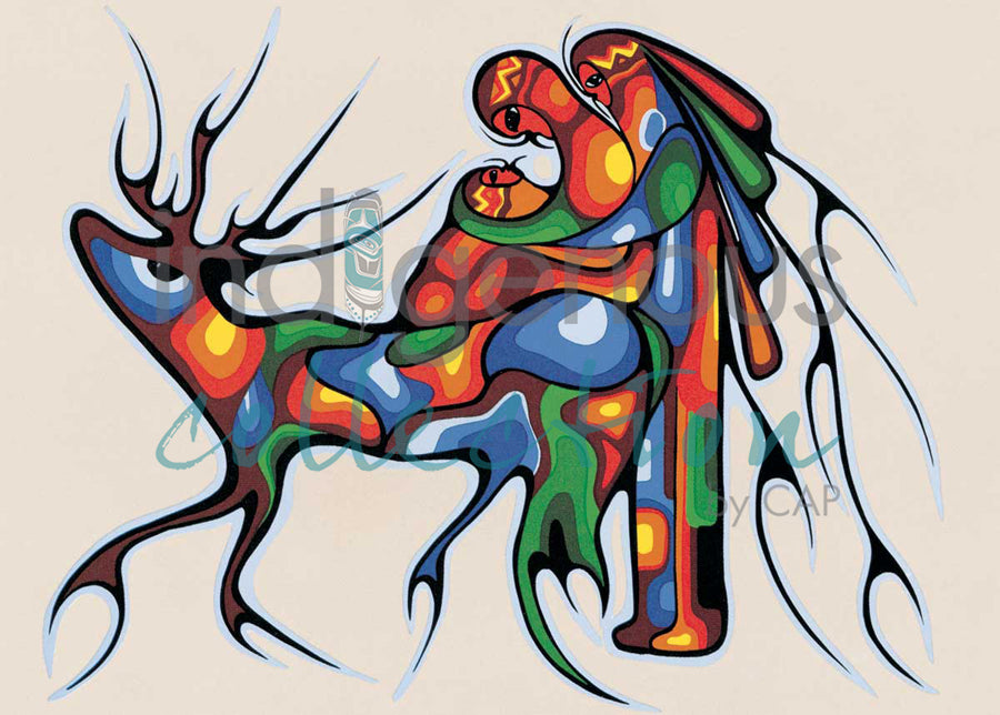 Winter Travel by artist Cecil Youngfox