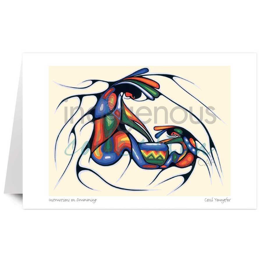 Instructions On Drums by artist Cecil Youngfox