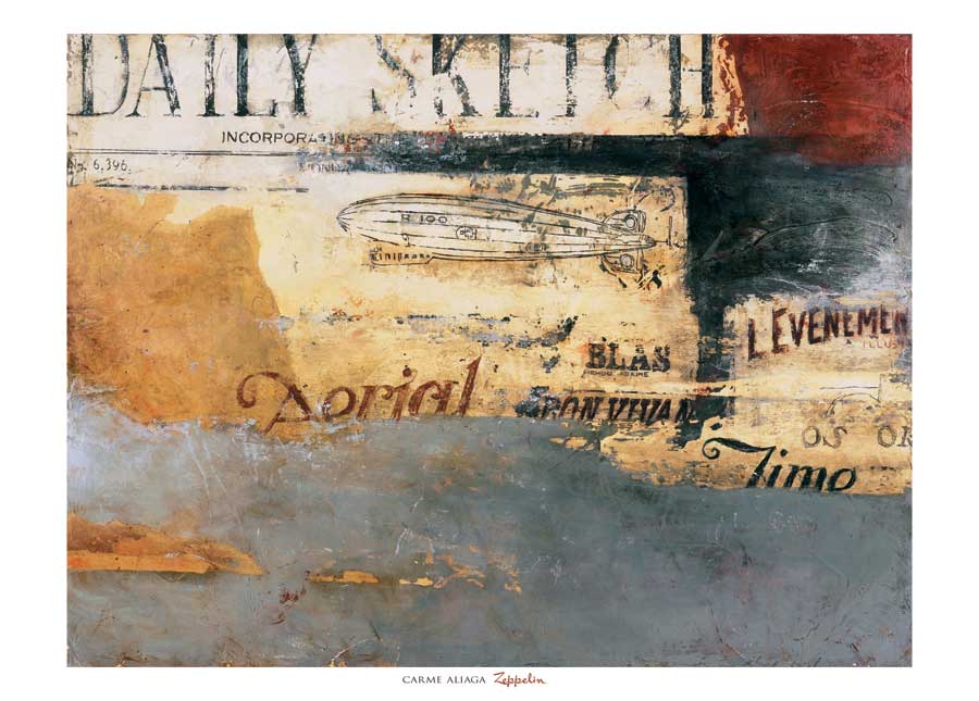 Zeppelin by artist Carme  Aliaga