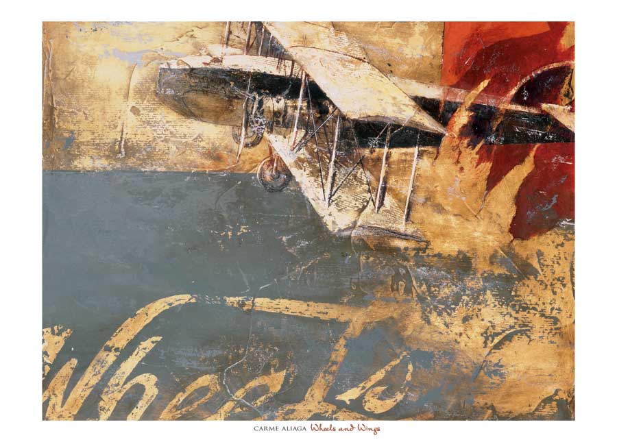 Wheels and Wings by artist Carme  Aliaga