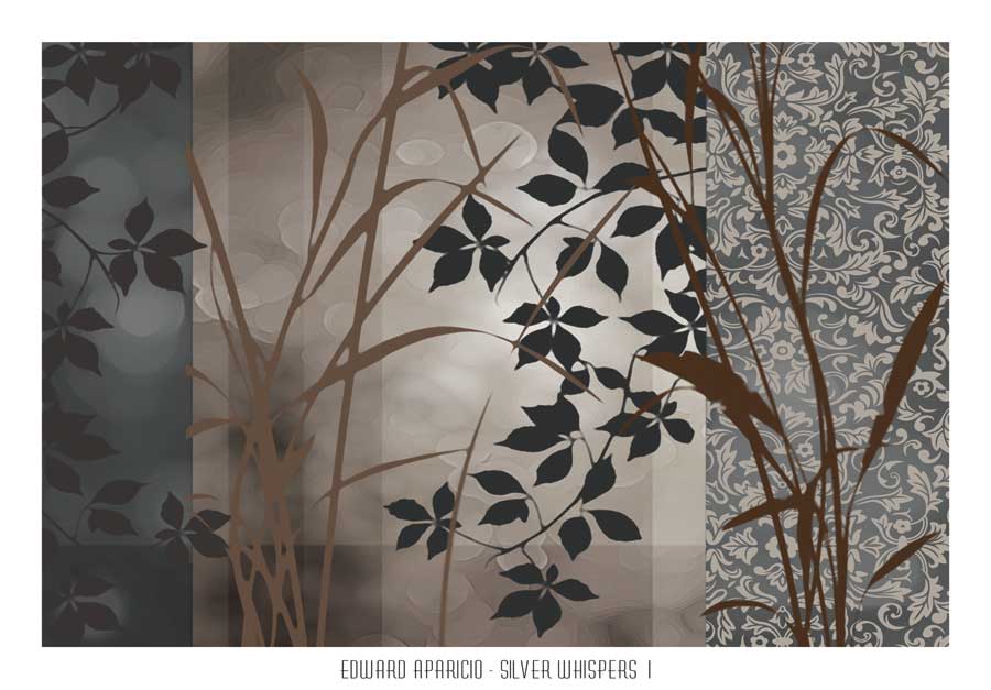 Silver Whispers I by artist  Edward Aparicio