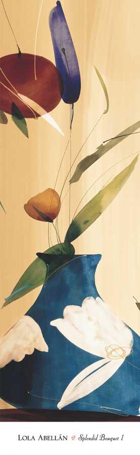 Splendid Bouquet I by artist  Lola Abellán
