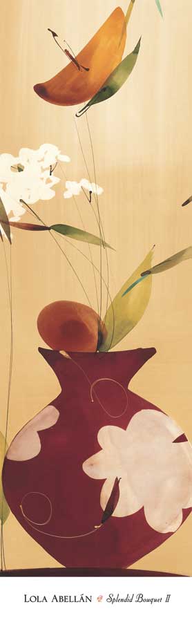 Splendid Bouquet II by artist  Lola Abellán