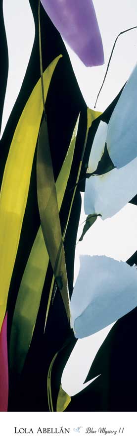 Blue Mystery II by artist Lola Abellán