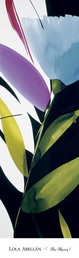 Blue Mystery I by artist Lola Abellán