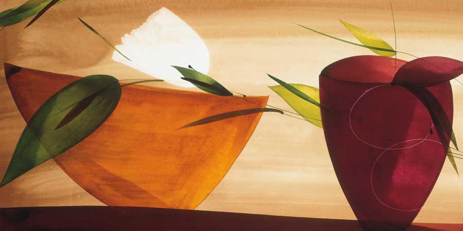 Flores Frescas II by artist Lola Abellán 