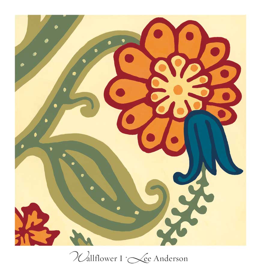 Wallflower I by artist  Lee  Anderson
