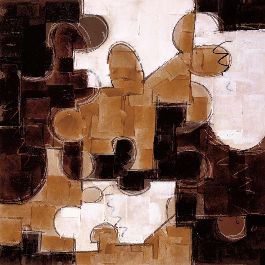 Jigsaw III by artist  Alicia Bernelle